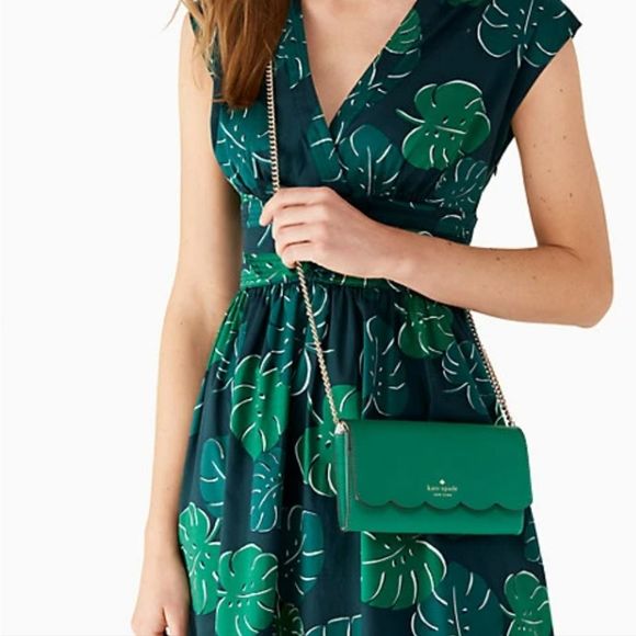 kate spade Handbags - Kate Spade Gemma Wallet on Chain -  wintergreen